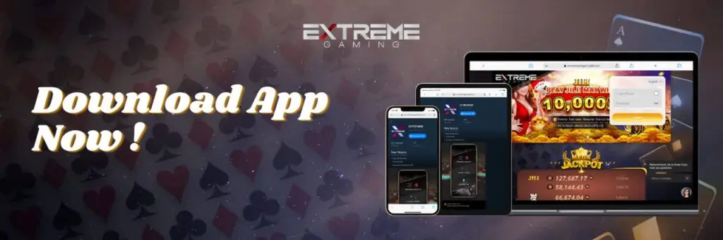 extremegaming88 download app banner