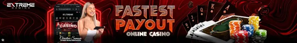 extremegaming88 faster payout banner